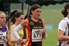 Kate Avery (Shildon) in the 1500 metresat the 2012 England and North Champs.